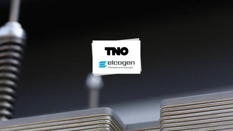 Elcogen announces collaboration agreement with the Dutch Organization for Applied Scientific Research (TNO) to develop advanced SOE technology